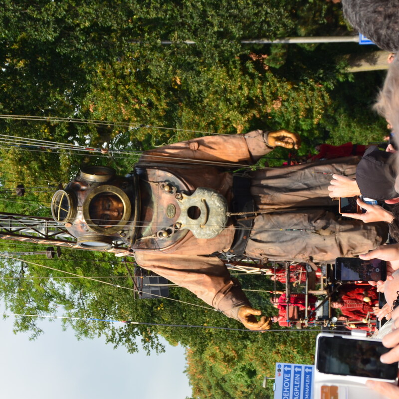 Een foto van de Duiker tijdens CH2018